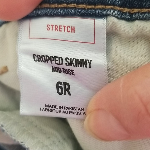 Express cropped skinny jeans - Picture 3 of 7